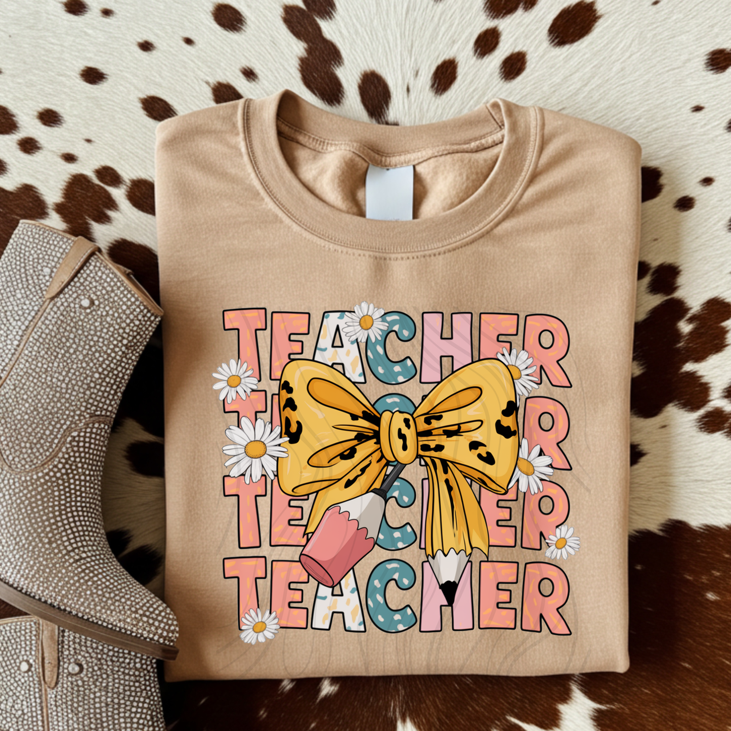 Pencil Bow Teacher Transfer