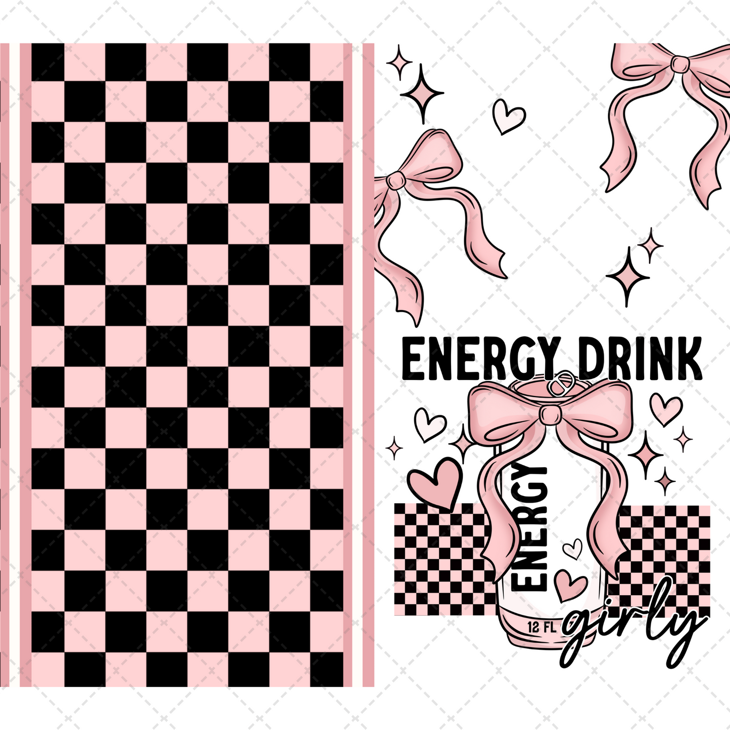 Energry Drink Girly - Sublimation Transfer