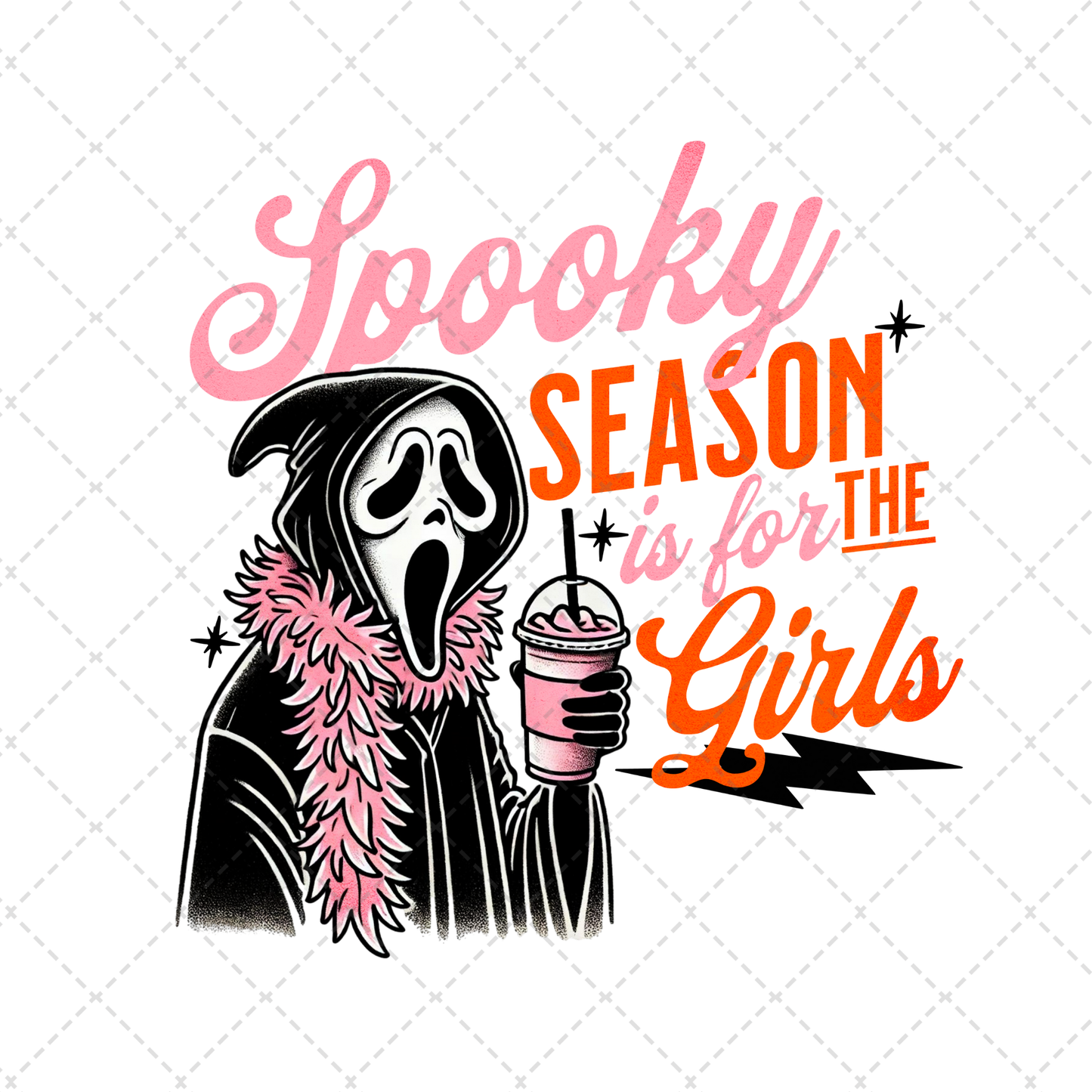 Spooky Season Is For The Girls Transfer