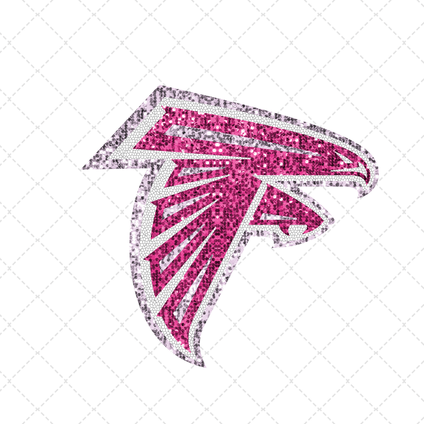 Falcons Pink Transfer