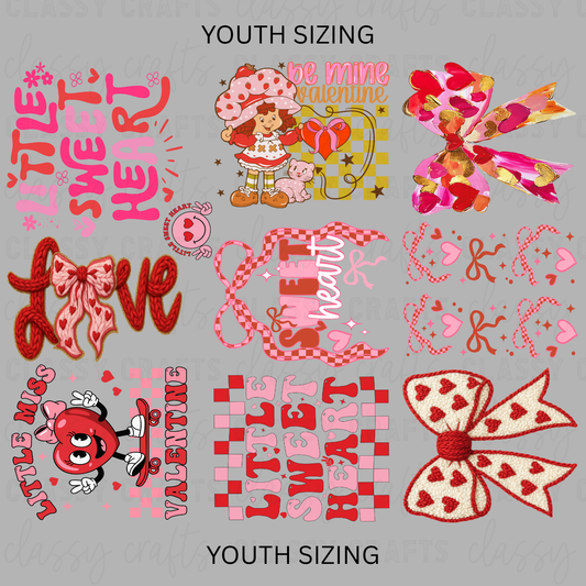 VALENTINES YOUTH GIRLS 30X24