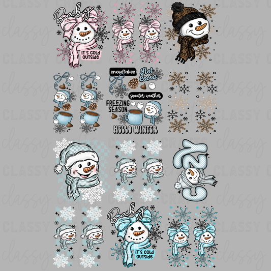 SNOWMAN COZY SEASON 30x48