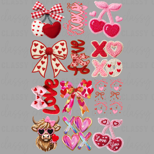 XOXO VALENTINES 30x48