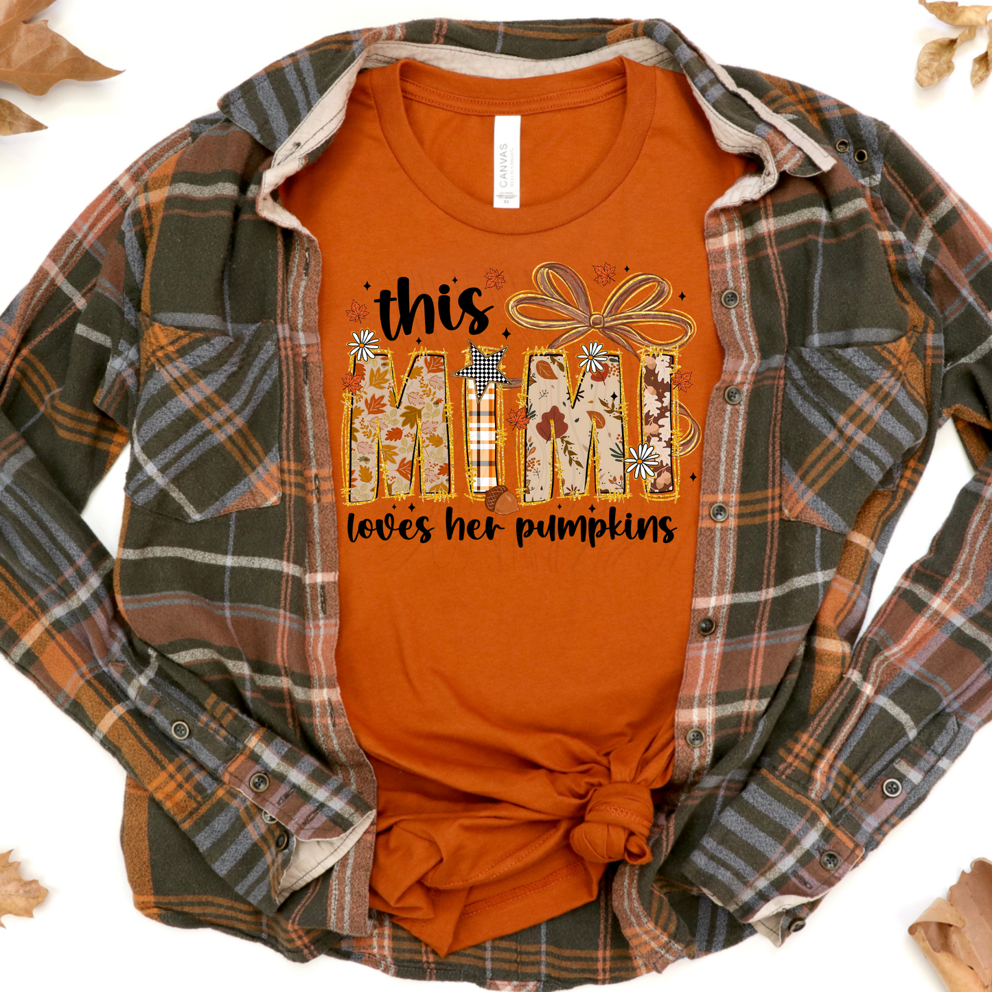 This Mimi Loves Her Pumpkins Transfer