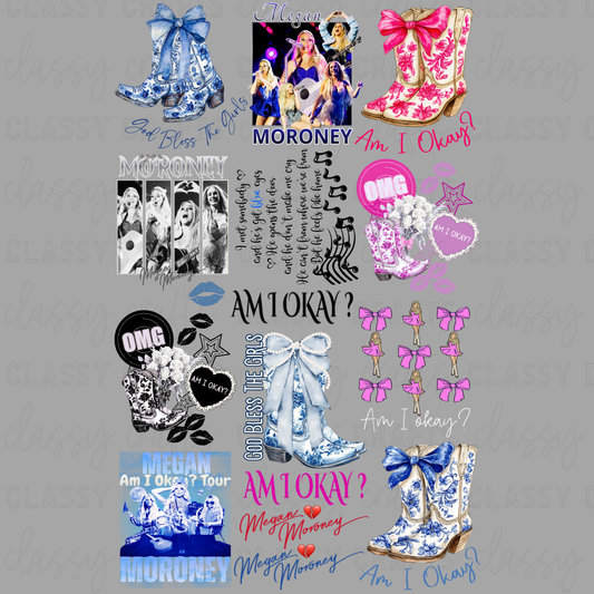 Am I Okay? 30x48 - PREMADE GANG SHEET