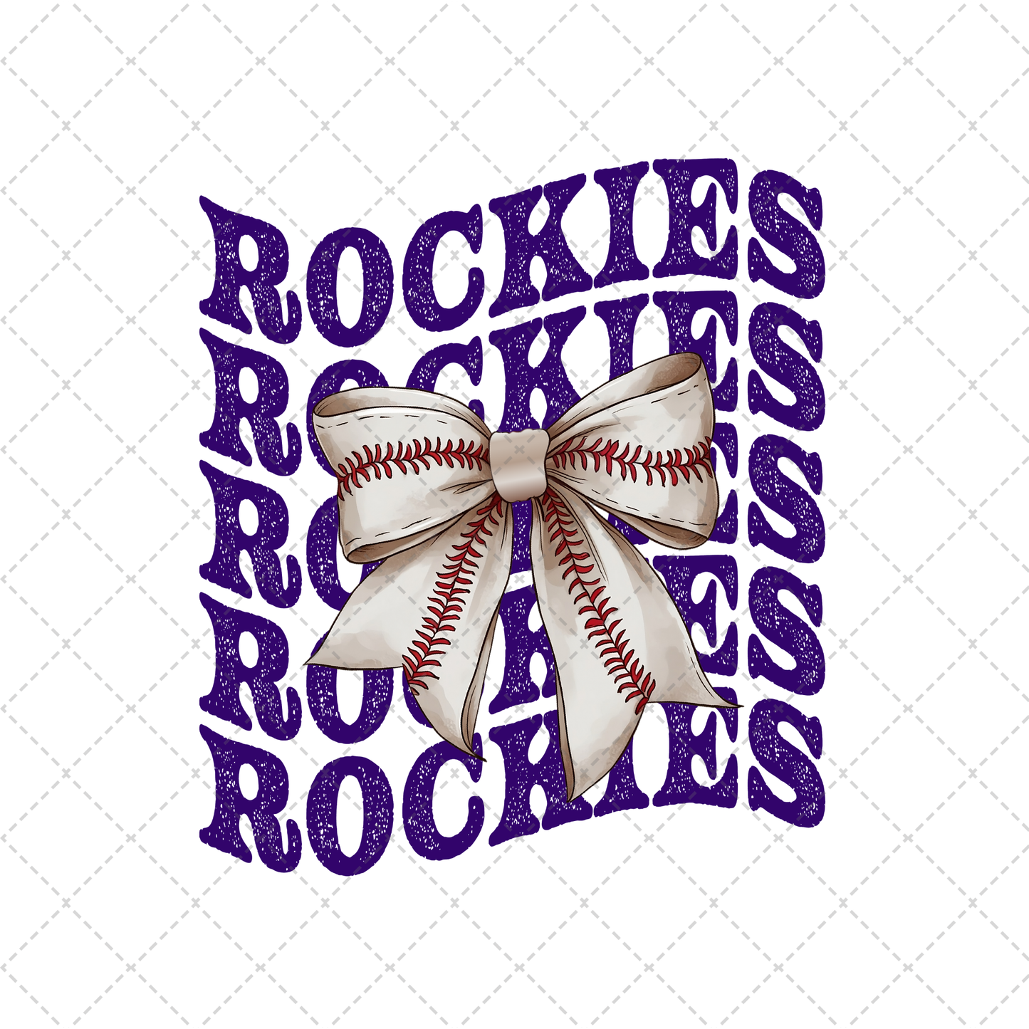 Rockies Coquette Transfer ** TWO PART* SOLD SEPARATELY**