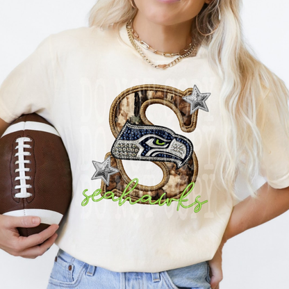 SEA NFC CHAMPS - 30x48 - PREMADE GANG SHEET