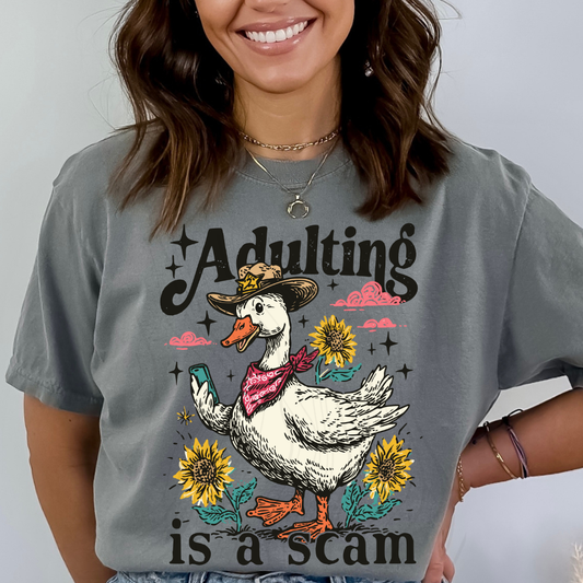 Adulting Is A Scam Transfer