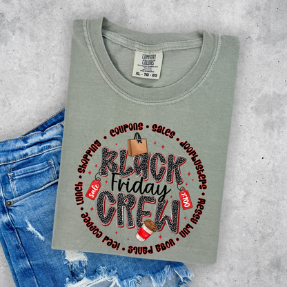 Black Friday Crew Transfer ** TWO PART* SOLD SEPARATELY**