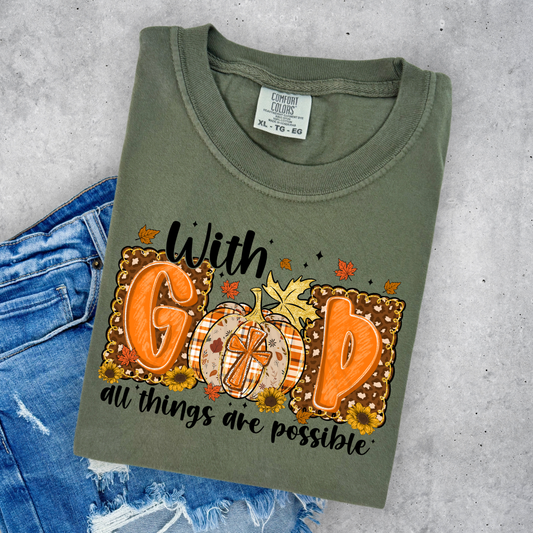 With God All Things Are Possible Transfer