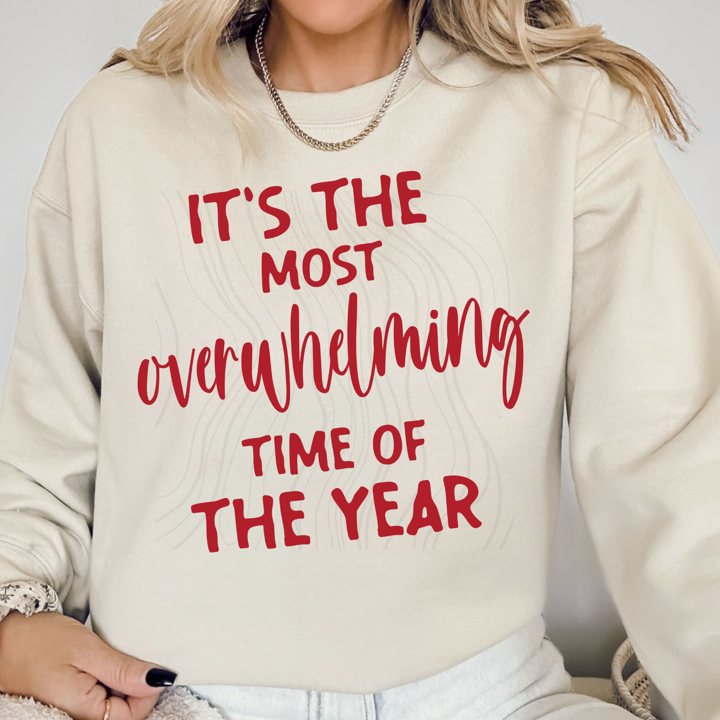 Overwhelming Time Of Year Transfer**SOLD SEPARATLEY**