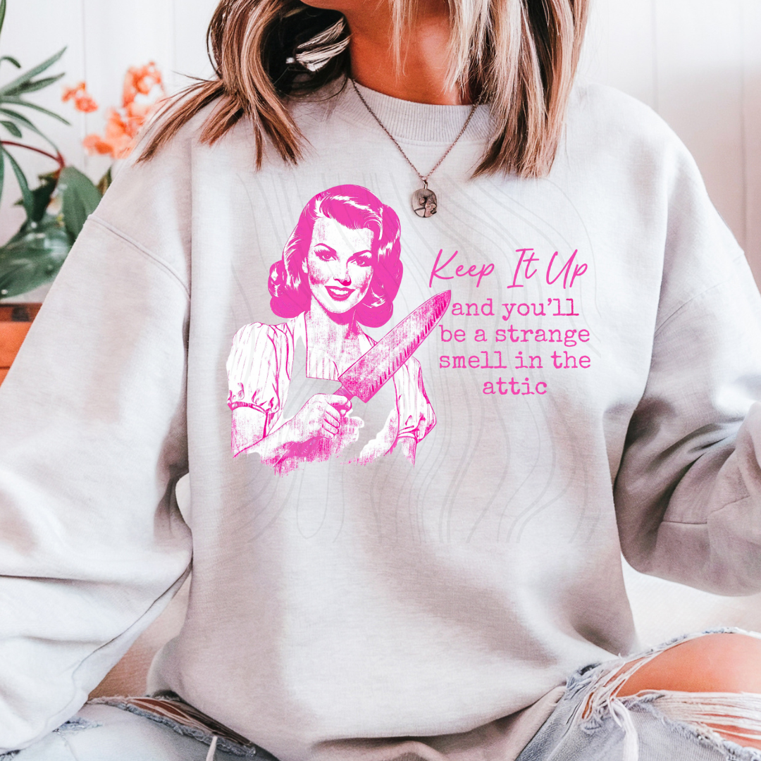 Youll Be A Strave Smell In The Attic Transfer