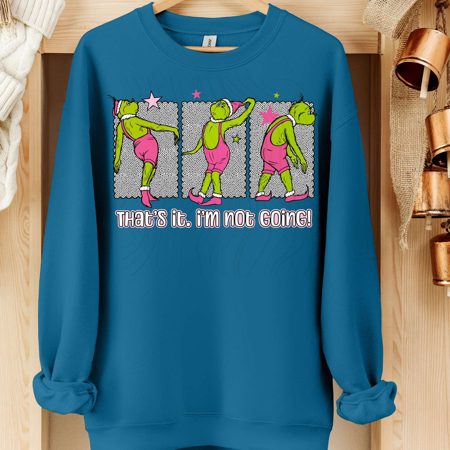 Im Not Going Red GMan Transfer** SOLD SEPARATELY**