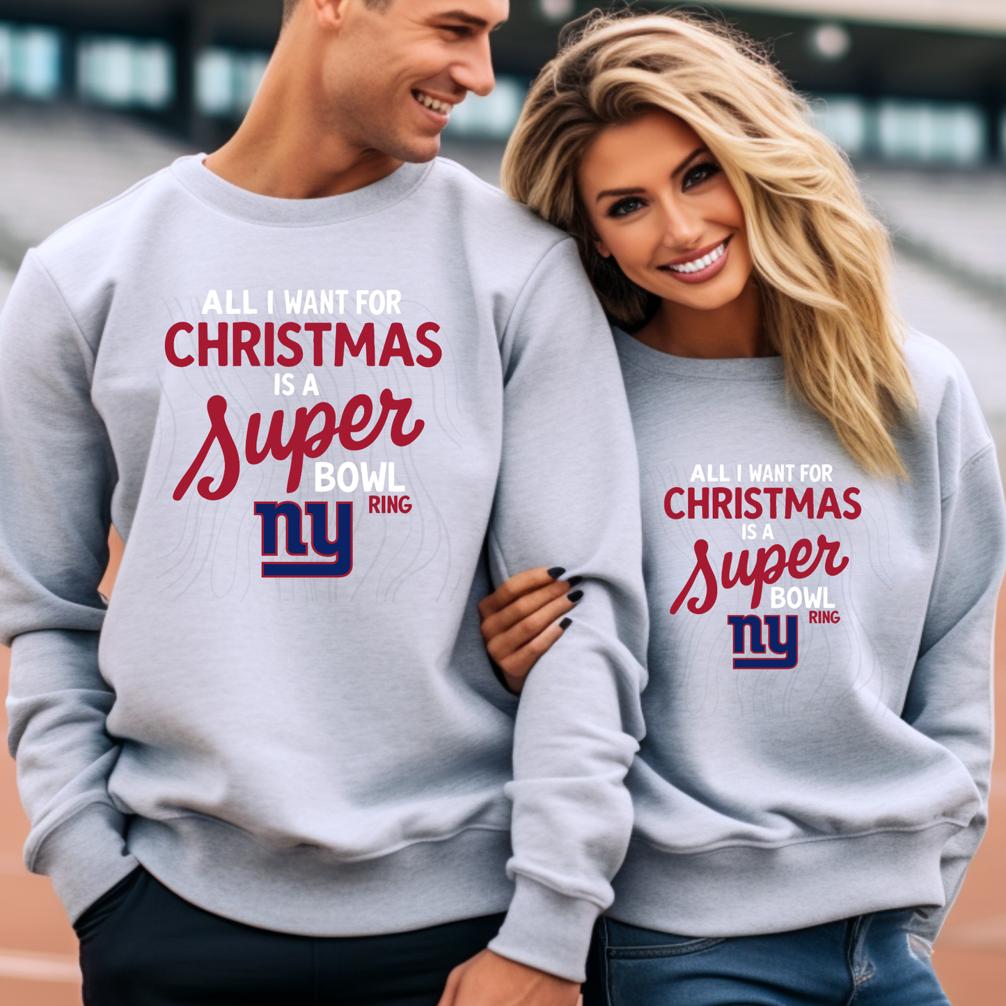 Christmas Super Bowl NYG Transfer**SOLD SEPARATELY**