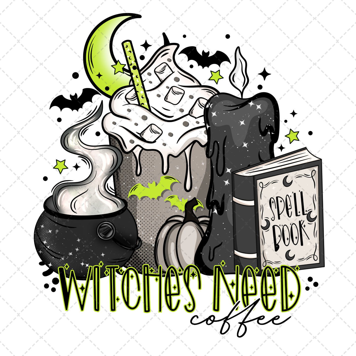 Witches Need Coffee Transfer