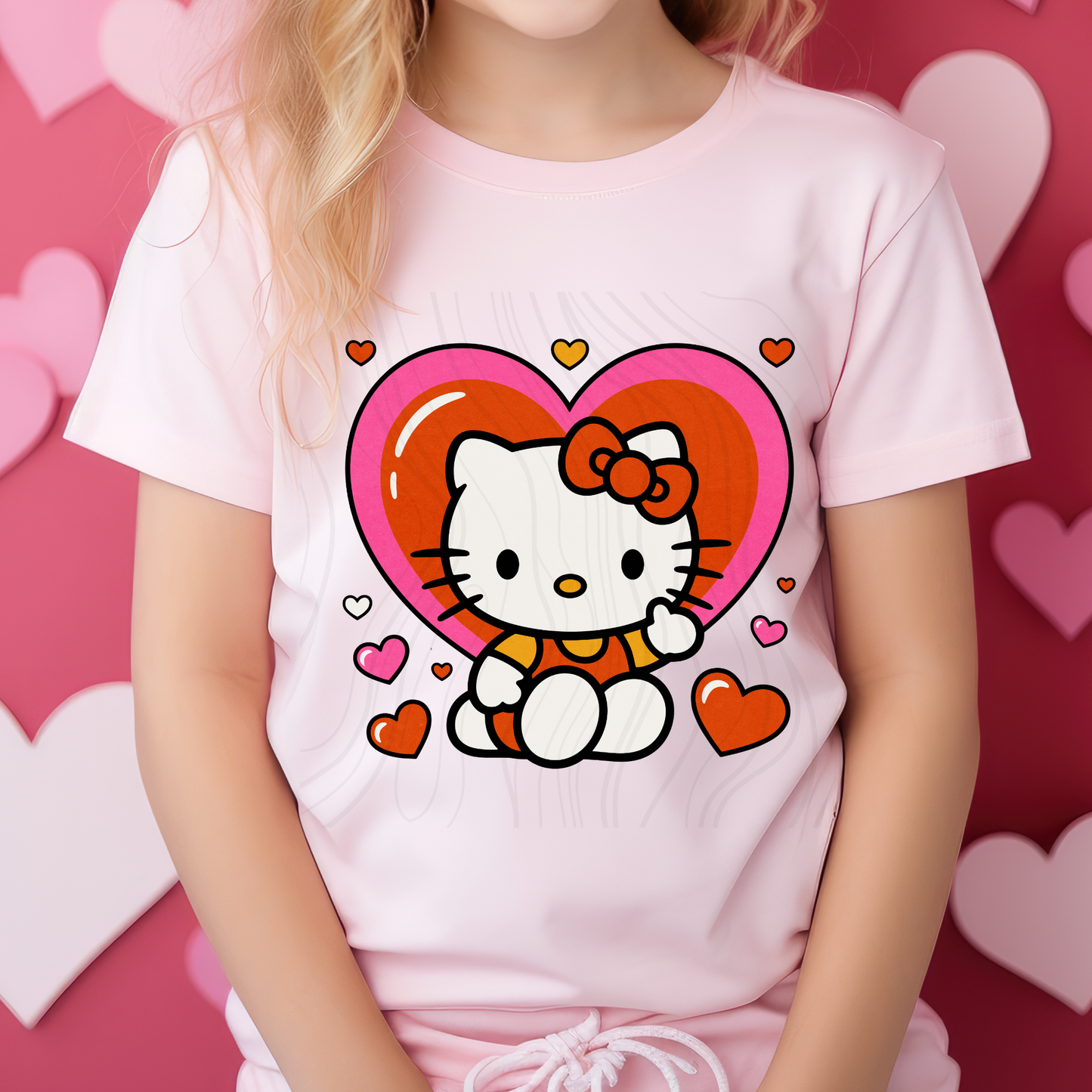 Kitty Valentines Transfer