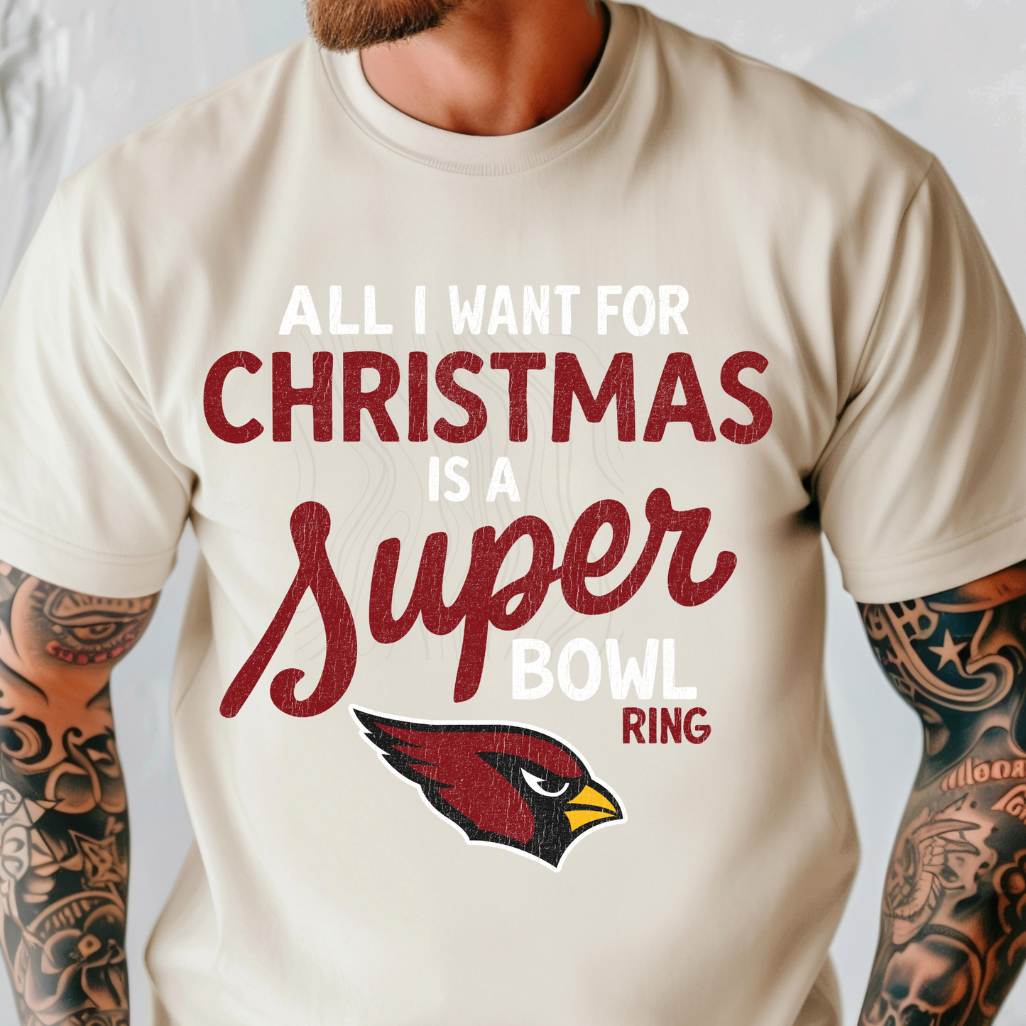 Christmas Super Bowl AC Transfer**SOLD SEPARATELY**