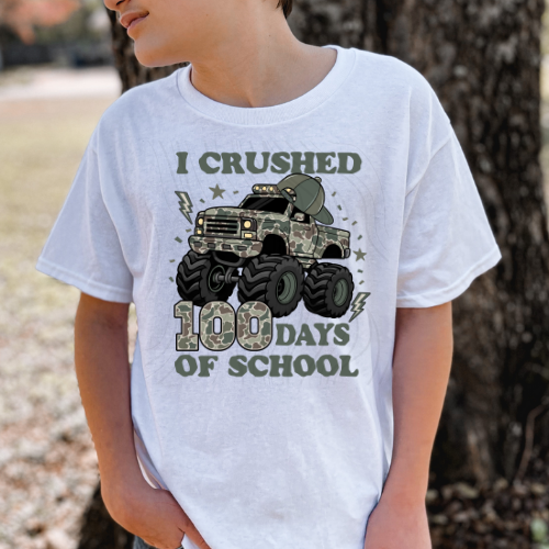 Crushed 100 Days Of School Transfer