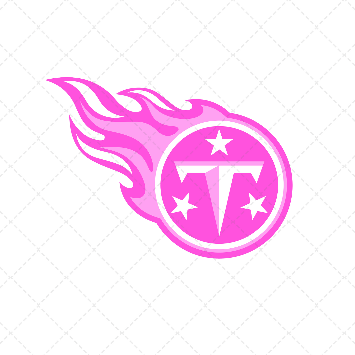 Titans Pink Transfer