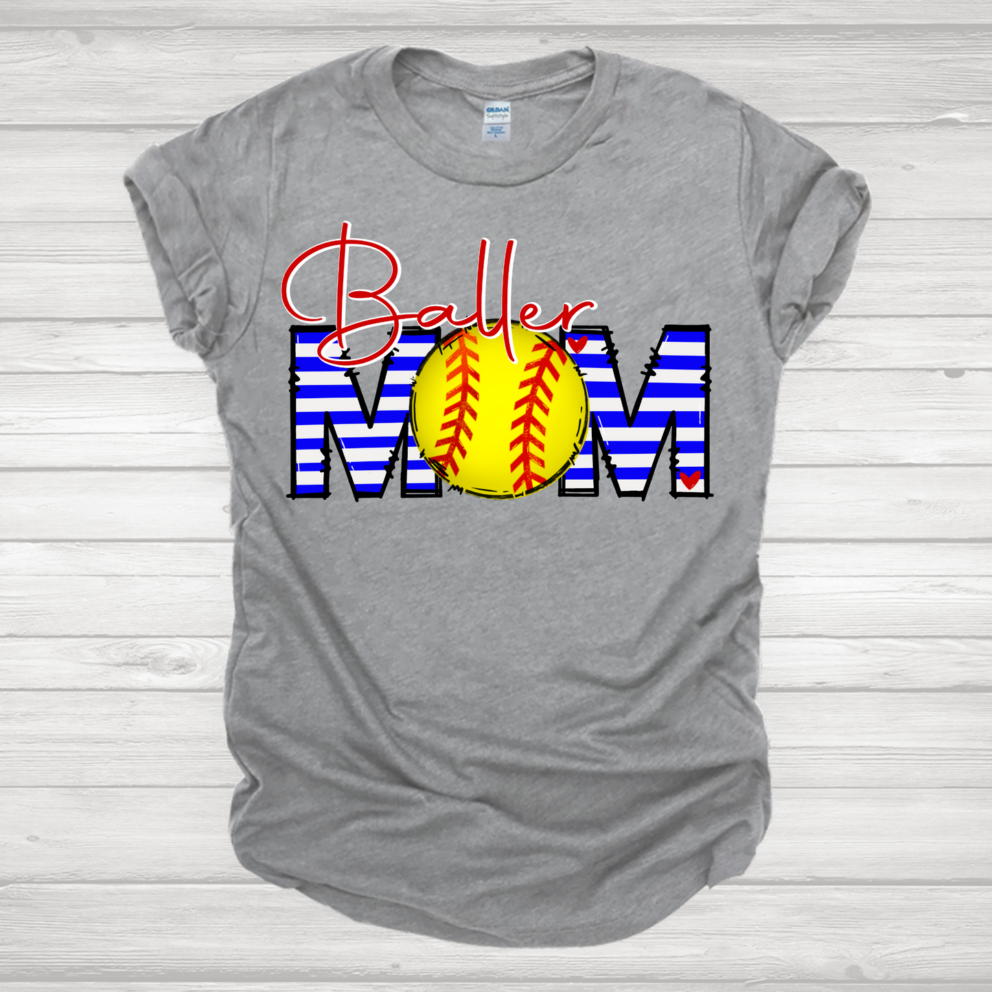 Baller Mom Softball Transfer