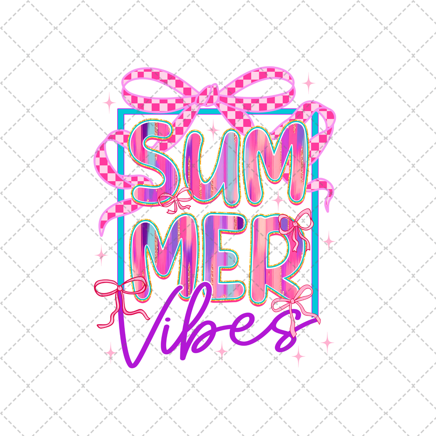 Retro Summer Vibes Transfer