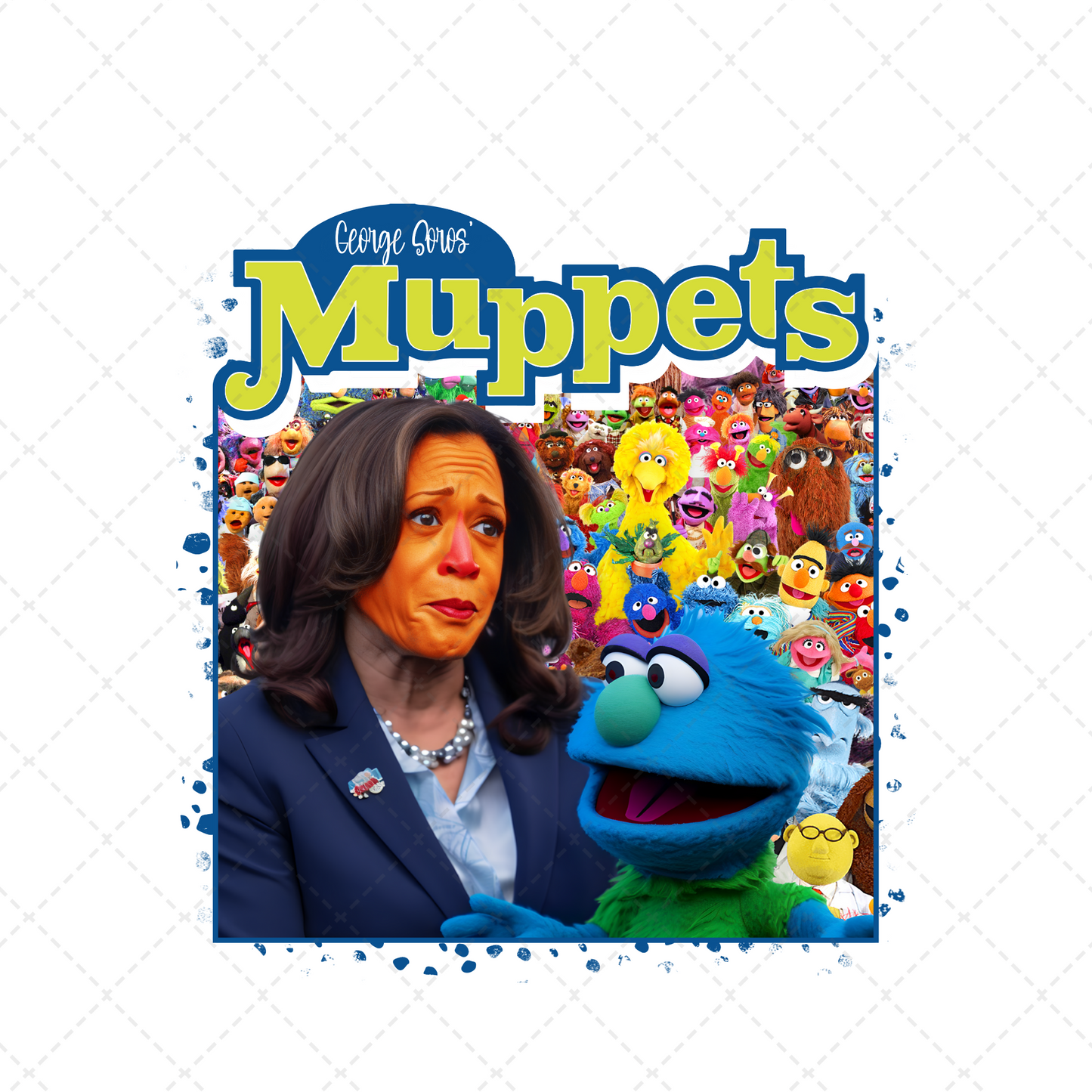 Muppets Kamala Transfer **TWO PART* SOLD SEPARATELY**