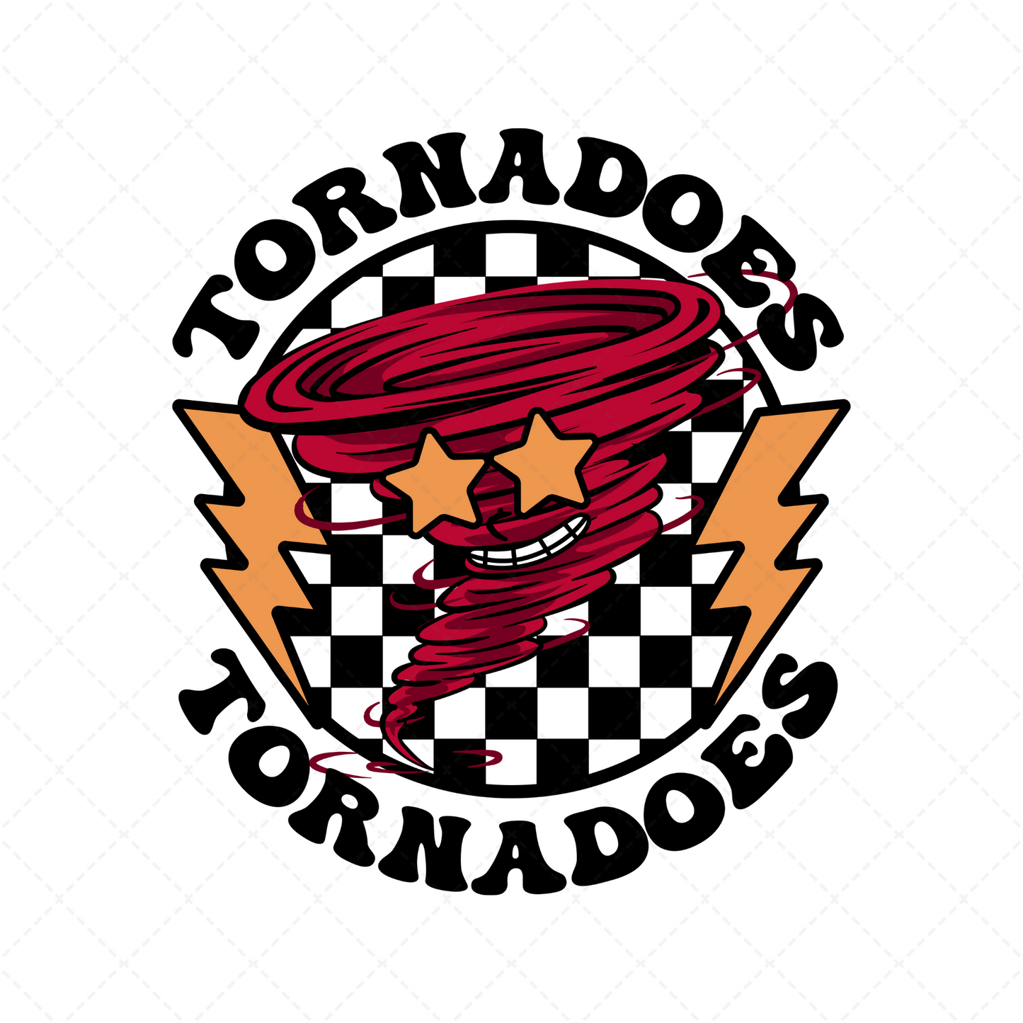 Tornadoes Mascot Transfer ** TWO PART* SOLD SEPARATELY**