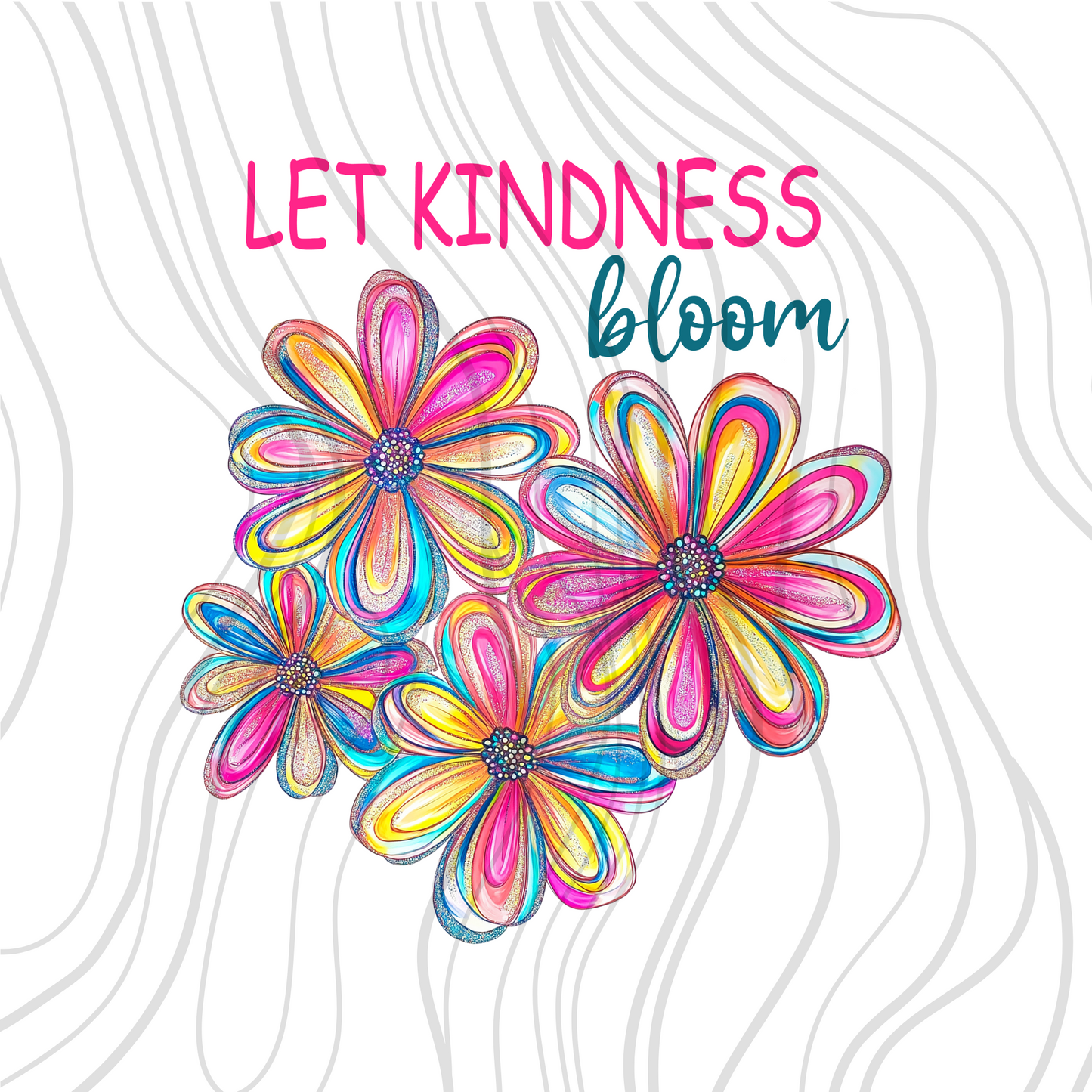 Let Kindness Bloom Transfer