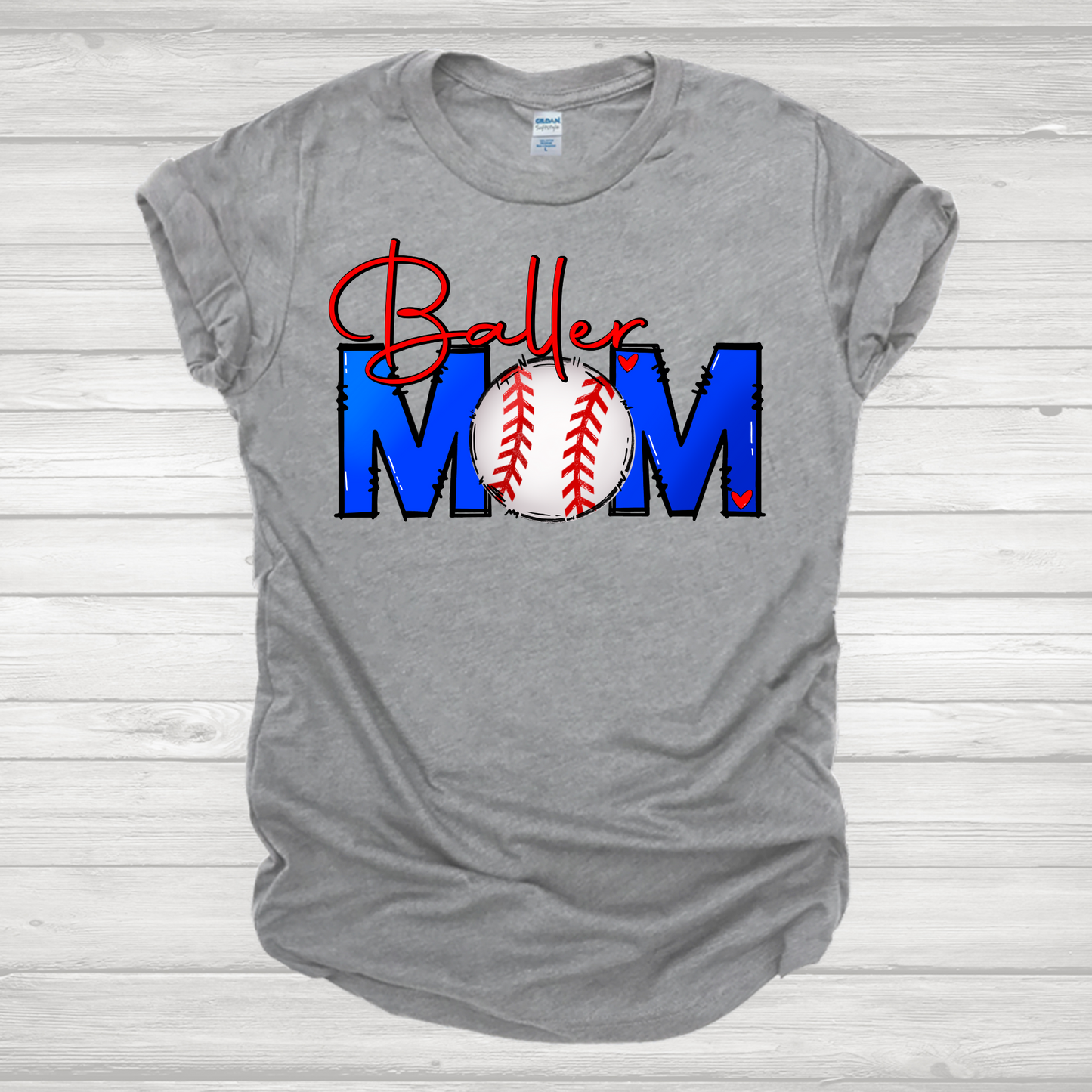 Baller Mom Baseball Transfer