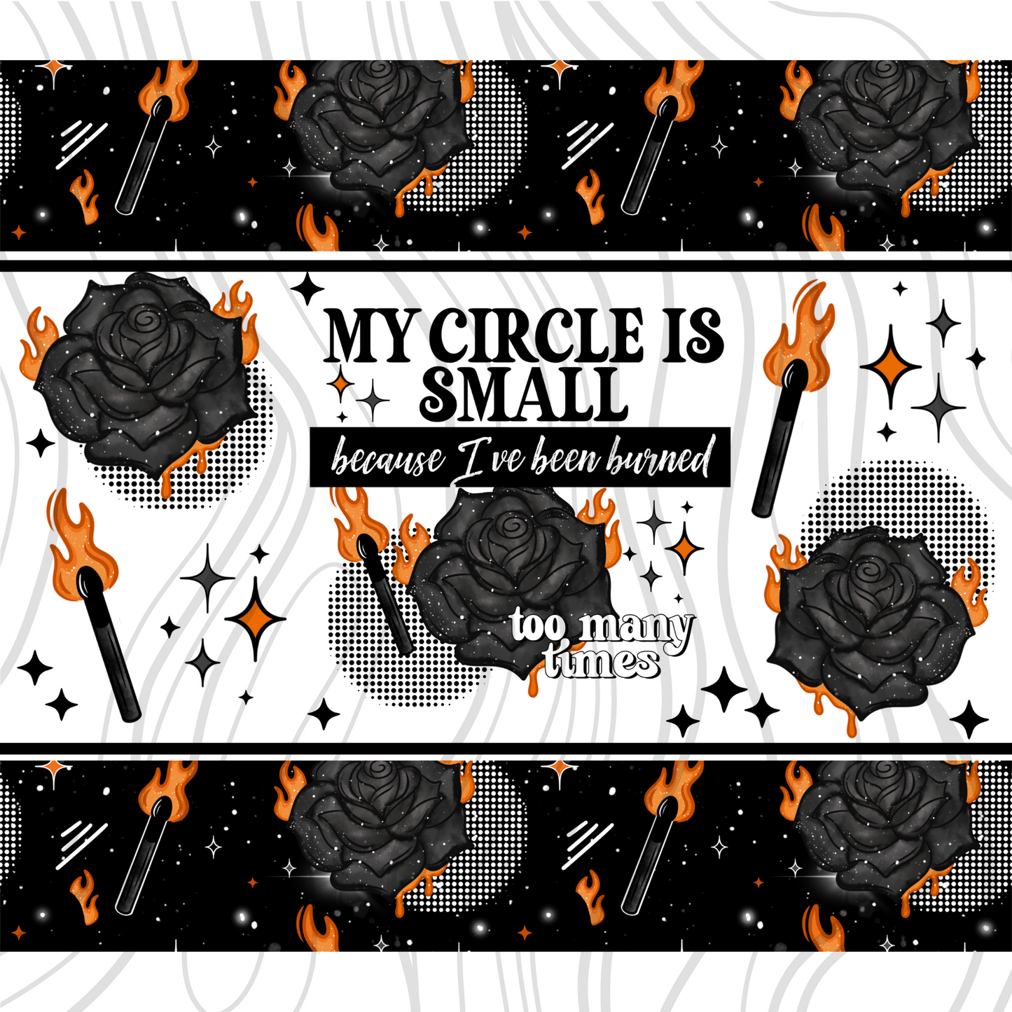 Circle Small Tumbler Wrap
