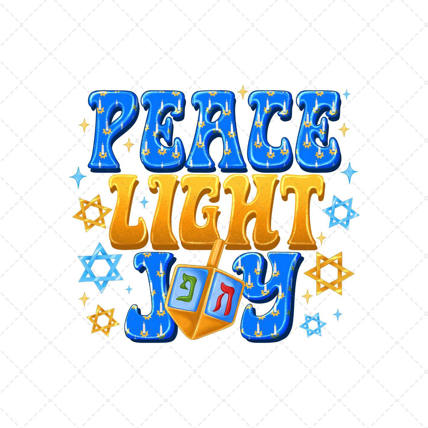 Peace Light Joy Transfer