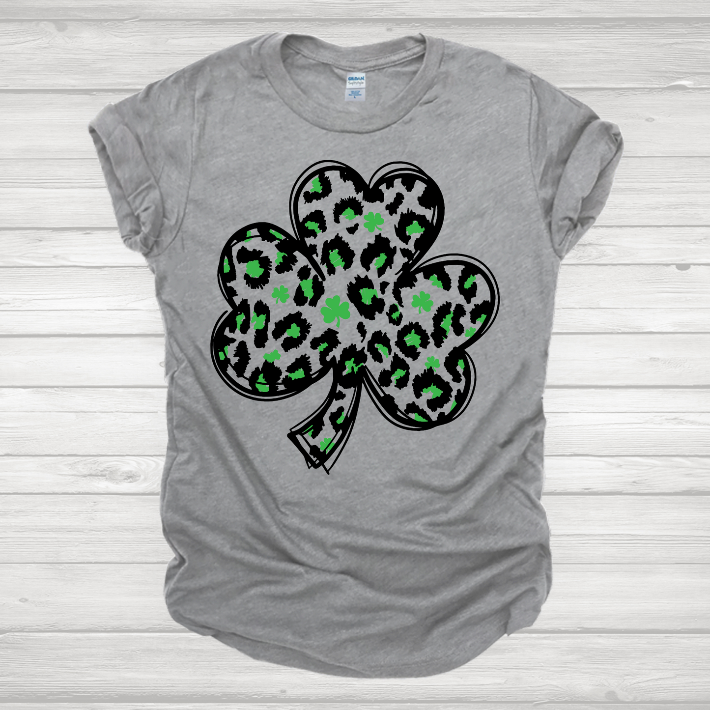 Leopard Shamrock Transfer