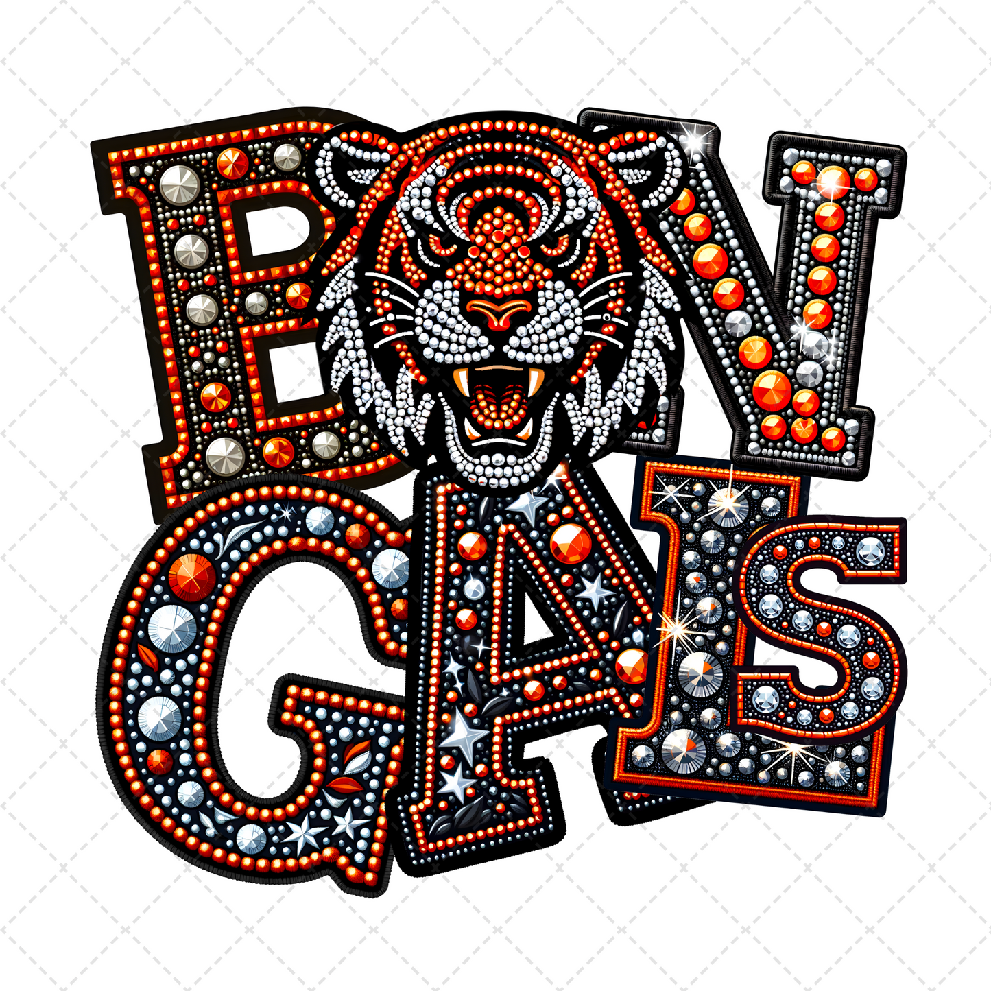 CINB Rhinestone Transfer