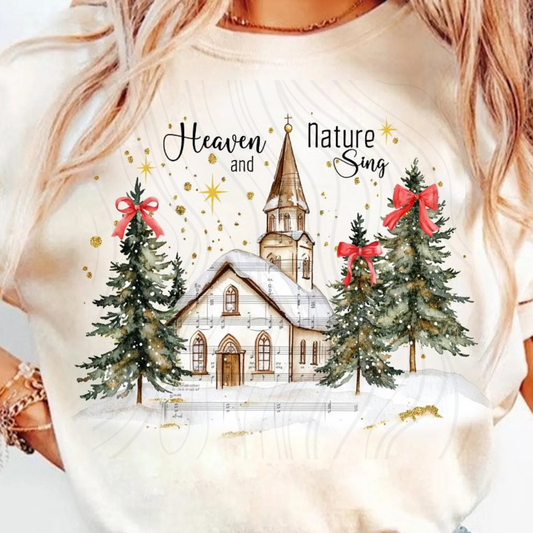 Heaven and Nature Sing Church Transfer