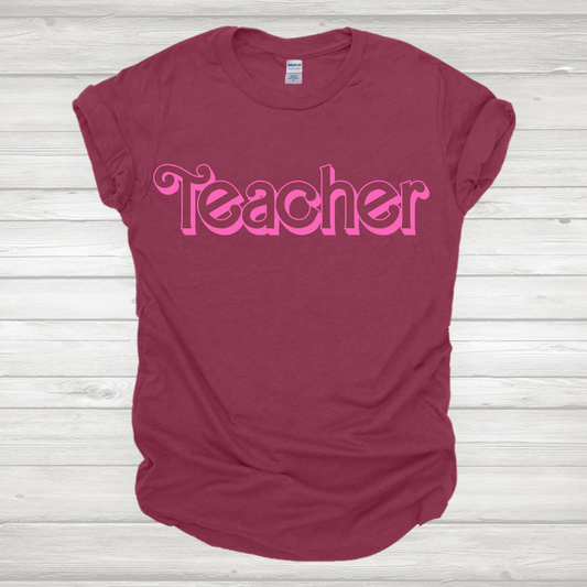 Teacher Doll Font Transfer