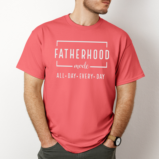 Fatherhood  - SINGLE COLOR - Screen Print Transfer