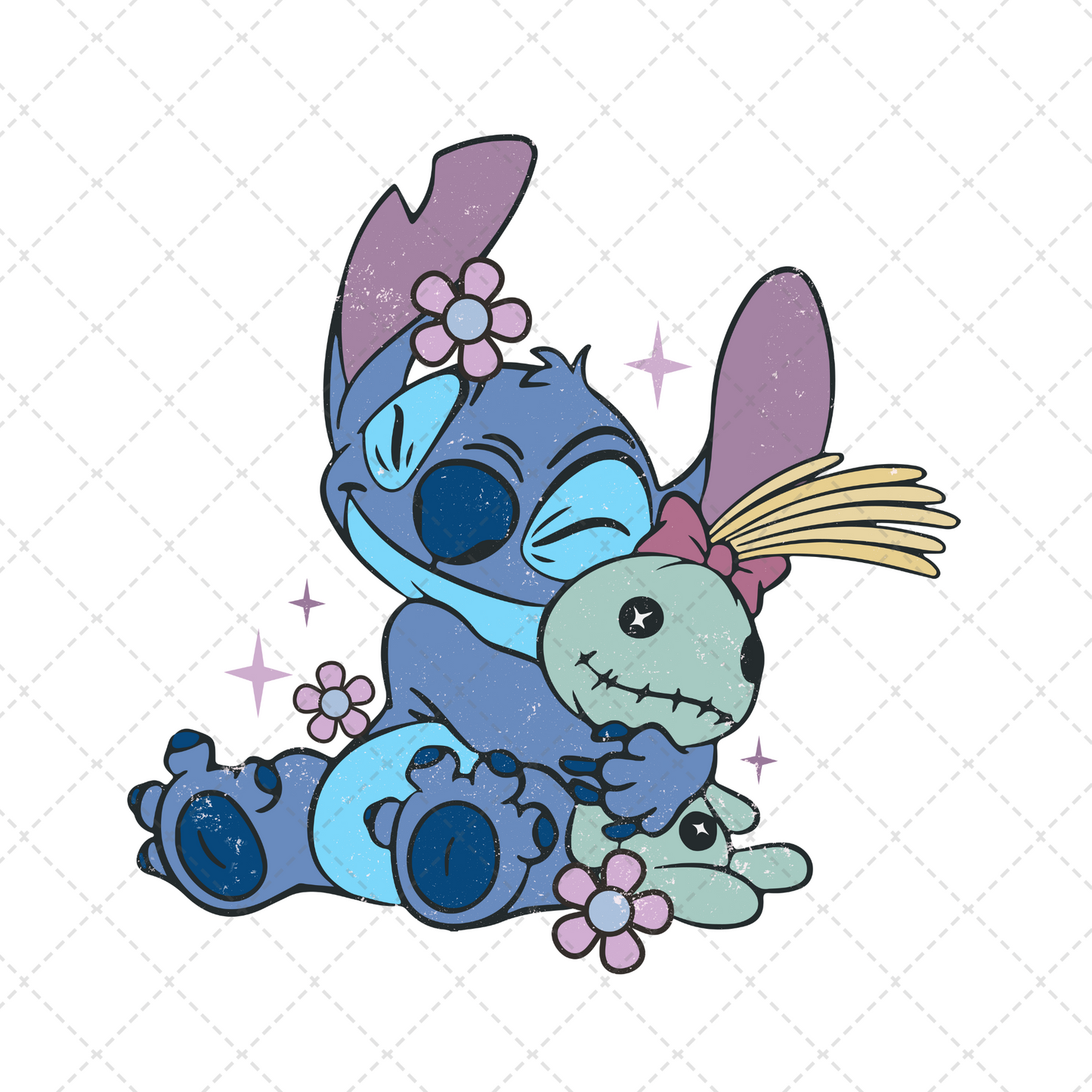 Retro S Man Transfer ** TWO PART* SOLD SEPARATELY**