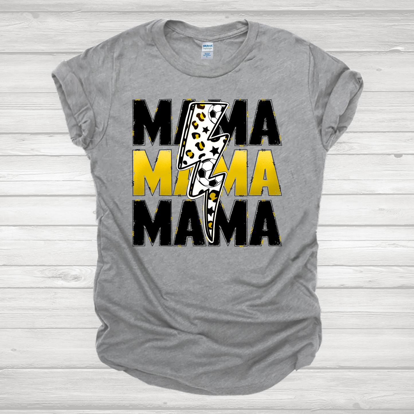 Soccer Mama Yellow Transfer