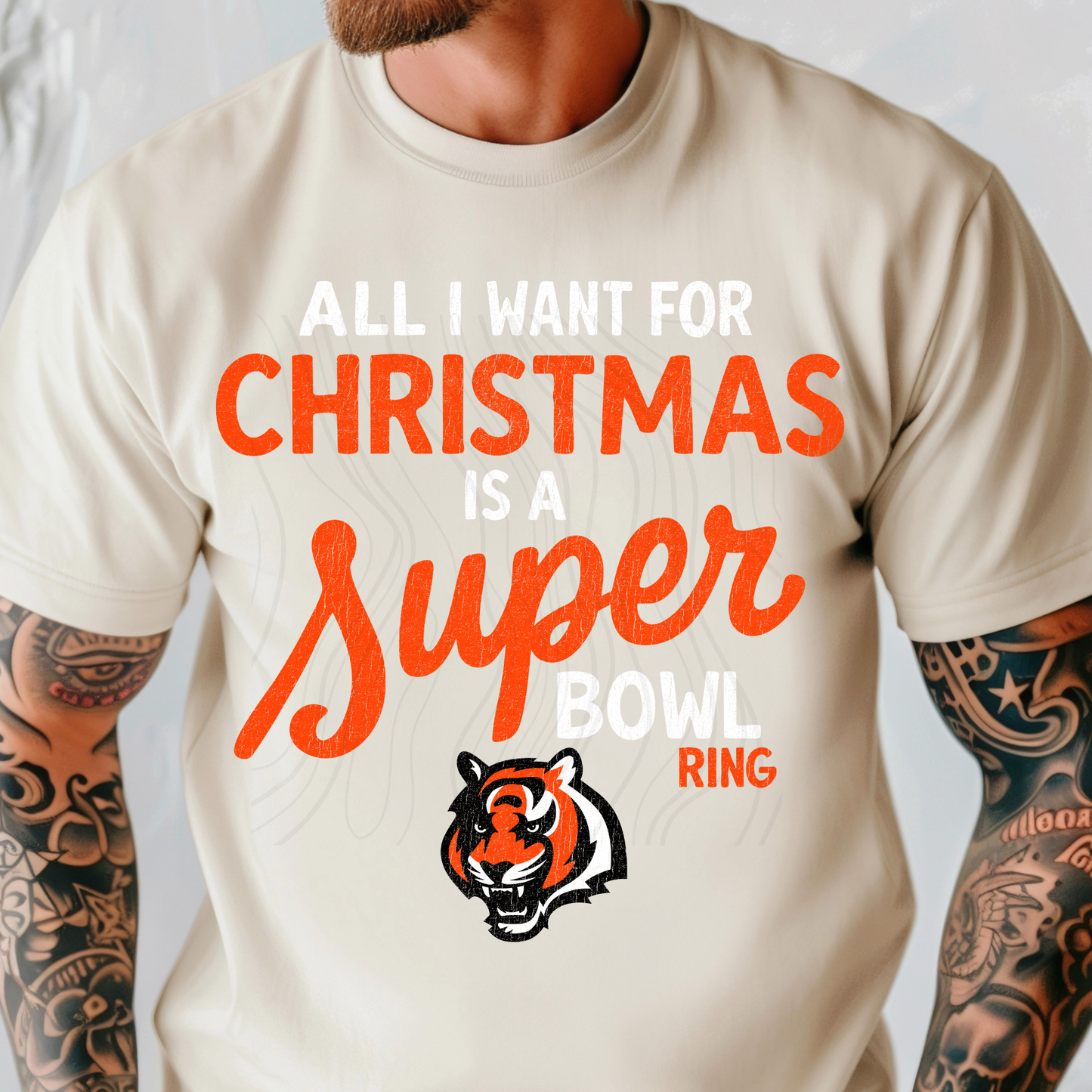 Christmas Super Bowl CIB Transfer**SOLD SEPARATELY**