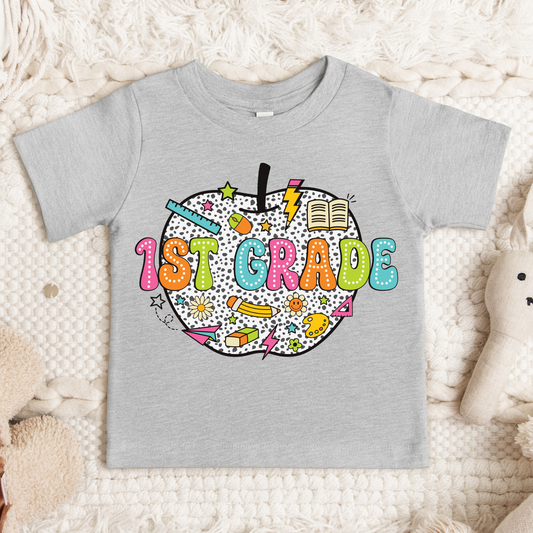 1st Grade Dalmatian Dots Transfer