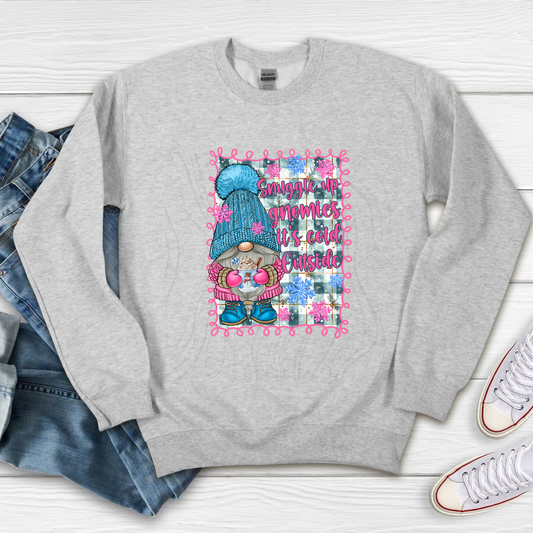 Snuggle Up Gnomies Its Cold Outside Transfer