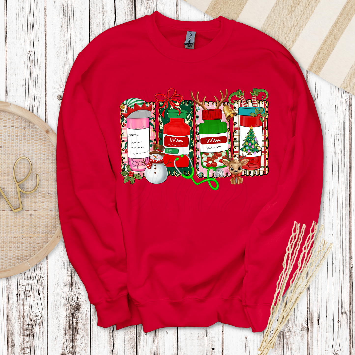 Christmas Medicine Box Transfer