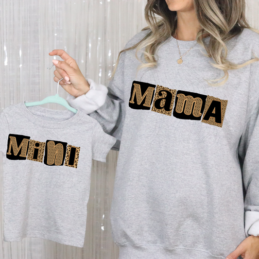 Block Mama Mini Transfer*TWO PART**SOLD SEPARATELY**