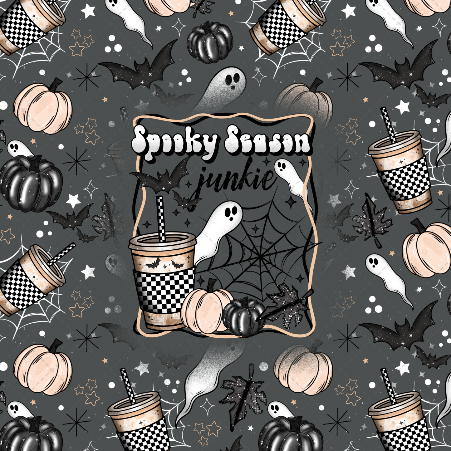 Spooky Season Wrap- Sublimation Transfer