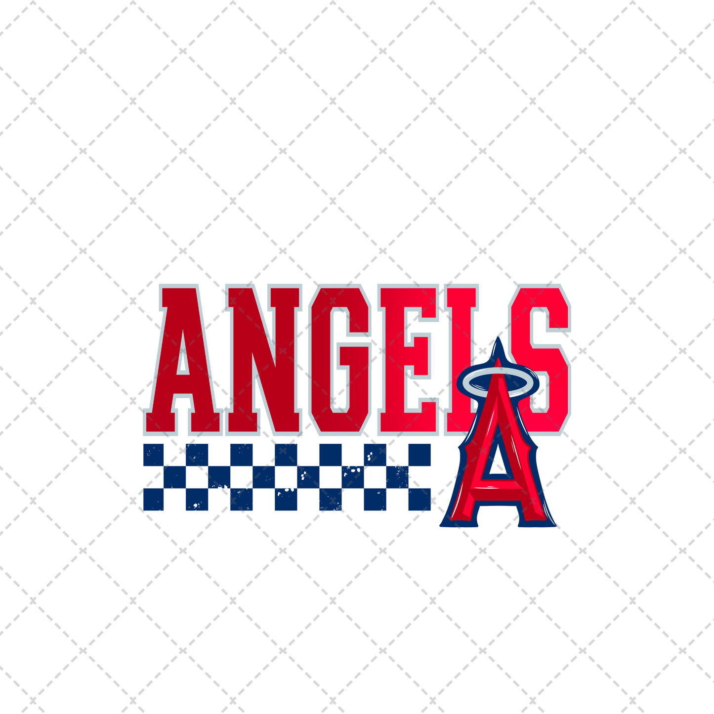 Let's Go Angels Transfer ** TWO PART* SOLD SEPARATELY**