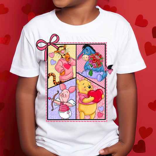 P Bear Valentines Transfer