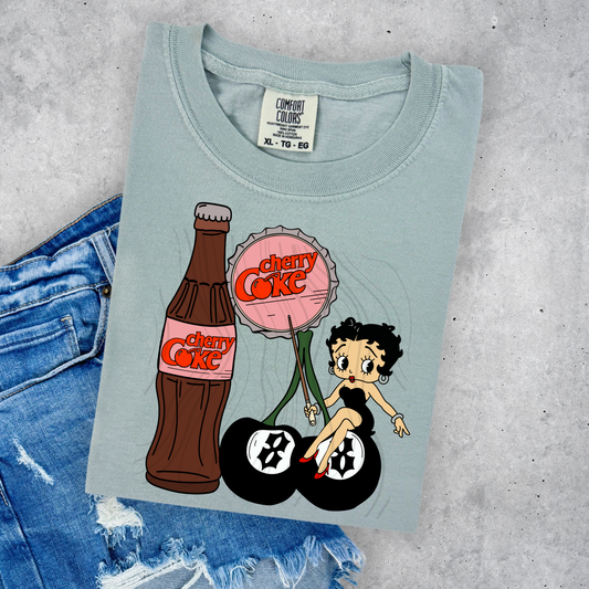 Cherry Cok Boop Transfer