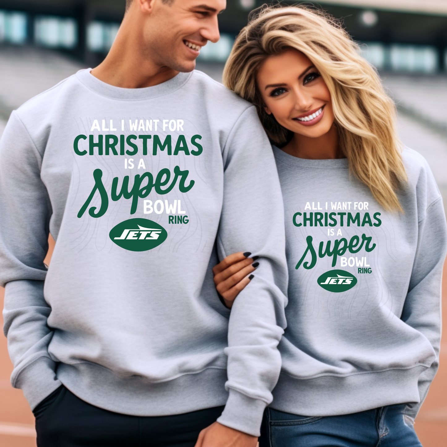 Christmas Super Bowl NYJ Transfer**SOLD SEPARATELY**