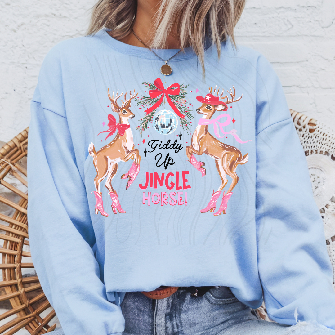 Giddy Up Jingle Horse Transfer