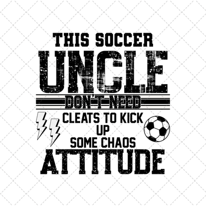 This Soccer Uncle Transfer ** TWO PART* SOLD SEPARATELY**